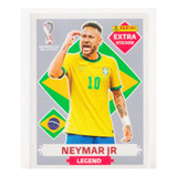 Figurinha Neymar Prata Rara Copa Do Mundo Fifa Qatar 2022