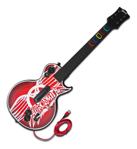 Guitarra Guitar Hero Aerosmith Mod Multiplataforma Ps Y Pc