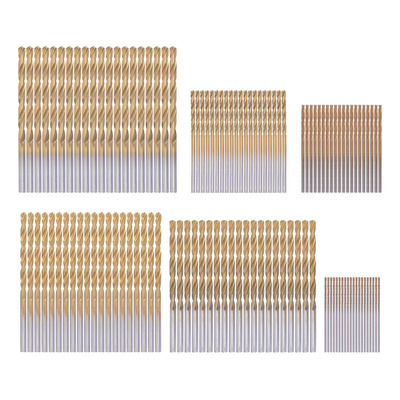 Juego De Brocas De Titanio De 120 Piezas Hss Brocas Para Met