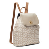 Mochila Con Solapa Tommy Hilfiger Nina Ii De Nylon Liso