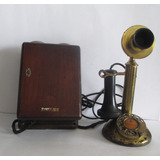 D5246 - Antigo Telefone Western Eletric, Americano, Funciona