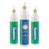 Repelente Icaridina Kit C/ 3 Adulto/infantil Eco Spray 100ml