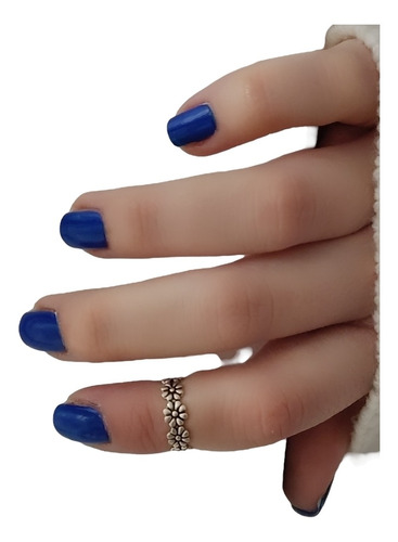 Anillo Midi Falange Flores.  Regulables Plata 925