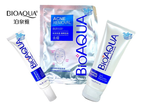 Jabon Kit Bioaqua Pure Skin X3 - mL a $57