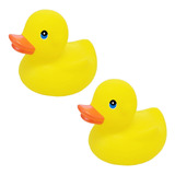 Patos De Juguete De Goma Amarilla Para Niños, Regalos De Cum