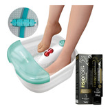 Hidromassageador Bacia Foot Spa Para Pés + Pomada Premium