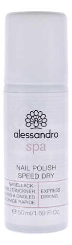 Esmalte De Uñas Speed Dry Spray Alessandro Spa 50 Ml Para Mu