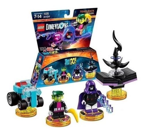 Lego Dimensions Teen Titans Go Team Pack 71255 Ps3 Ps4 Xbox