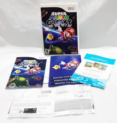 Jogo Super Mario Galaxy Wii Original Nintendo