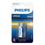 Bateria Lithium Cr123 3v 01 Unid Philips Com Nfe