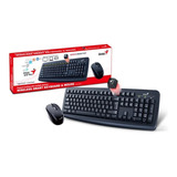 Kit Teclado Mouse Inalambrico Genius Ideal Smart Tv Usb Ultimo Modelo 