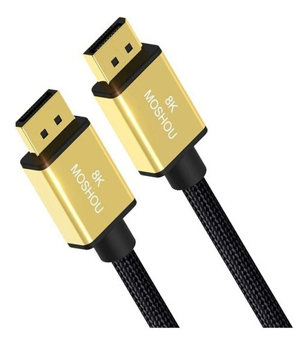 Cabo Displayport 5 Metros 1.4 8k 60hz 4k 144hz 2k 165hz 