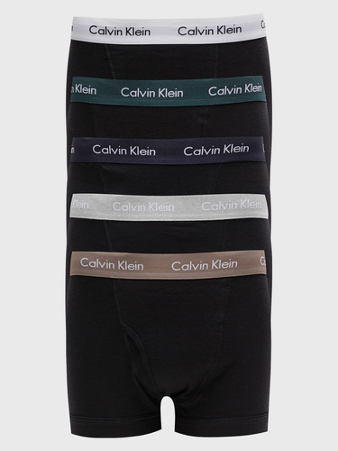 Pack 5 Bóxers Trunk Cotton Classics  Negro Calvin Klein