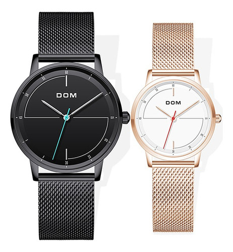 Relojes Dom Para Hombre Y Mujer, Relojes Para Pareja, Minima