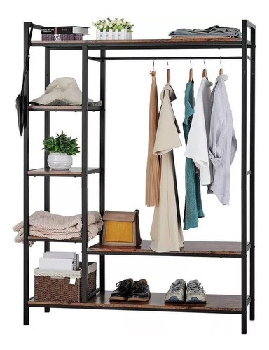 Vestidor  Estilo Industrial Hierro 