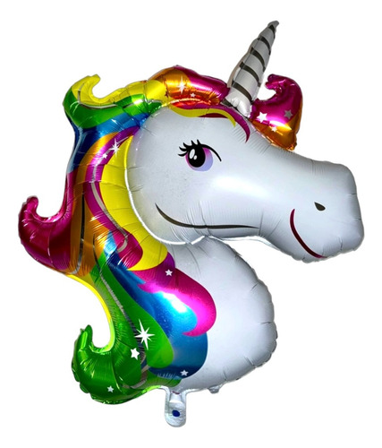 10 Globo Unicornio Gigante Metalico Fiesta Pony Regalo