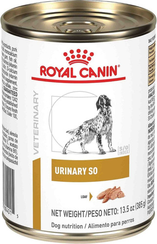 Lata Royal Canin Veterinary Diet Canine Urinary S/o 385g