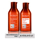 Set Xl Frizz Dismiss Redken Anti Frizz 500ml Shampoo Y Acondicionador