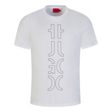 Remera Hugo Boss Logo Cut Half