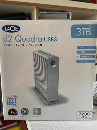 Disco Externo Lacie 3tb