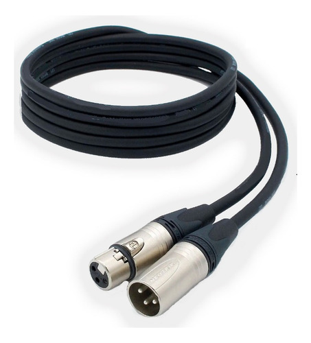 Cable Xlr Neutrik Para Microfono Uso Rudo De 7 Metros