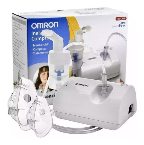 Nebulizador A Pistón Omron Ne-c801 Blanco 100v/240v