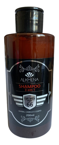 Shampoo Masculino 3x1 Atacado 12 Unidades