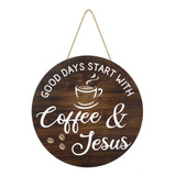 Coffee Decor Coffee Bar Sign Good Days Start With Coffe...