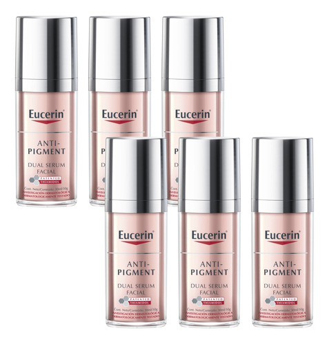 Combo X6 Eucerin Serum Dual Facial Anti-pigment 30ml