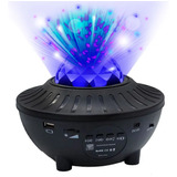  Proyector Luces Led Estrellas Galaxia C/ Parlante Bluetooth