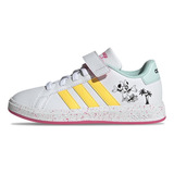 Tenis adidas Grand Court X Disney Niña If0926