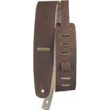 Correia Alça Guitarra Basso Straps Couro Vt L Cs 06 Marrom