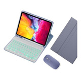 Funda+teclado Iluminado+ratón Para iPad Air 5/4ta Generación