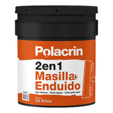 Masilla Y Enduido Polacrin 2 En 1 Duo 6 Kg- Zerus
