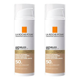 Combo X2 La Roche Posay Anthelios Fps 50 Age Con Color 50 Ml