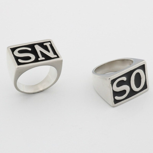 Anillos Plateados Para Cosplay De Sons Of Anarchy Para Telev