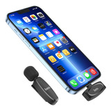 Micrófono Inalámbrico Lavalier Para iPhone iPad Video Vlog