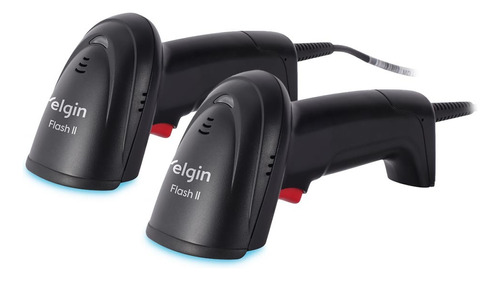 Kit Leitor Elgin Flash Ii 1d Usb Com 2 Unidades