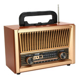 Radio Bluetooth Potente Recargable Grande Am / Fm Clasico