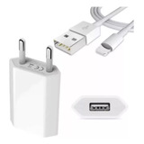 Carregador + Cabo Usb Para iPhone 5 6 7 8 X Xr Xs 11 12 10w