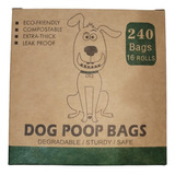 240 Bolsas Biodegradables Para Las Heces Perro Mascotas 