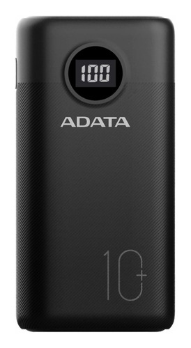 Power Bank Dig Adata 10000 Mah Usb C Negro