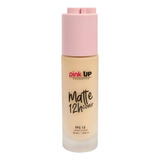 Base De Maquillaje Líquida Pink Up Rostro Matte Cover 12h Tono Pale - 30ml 30g