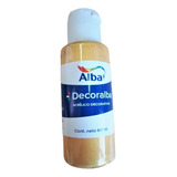 Acrilico Decorativo Decoralba Alba 60ml Colores Metalizados Color 477 Oro Dorado