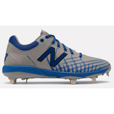 Taquetes/spikes Beisbol/softball New Balance Azul/gris Low