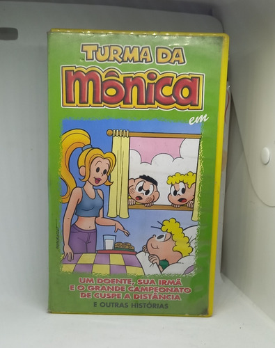 Fita Vhs Filme ''turma Da Mônica''