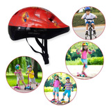 Kit De Proteção Infantil Para Skate Bike Patins C/ Capacete 