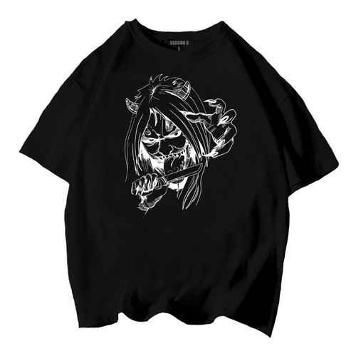 Playera Parka Shinigami Moda Oversize Fkttsh D141