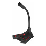 Microfono Gamer Omnidireccional Pc Jack 3.5mm Xtrike-me