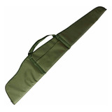 Capa Case Drome Almofadada Carabina Espingarda 120cm Verde